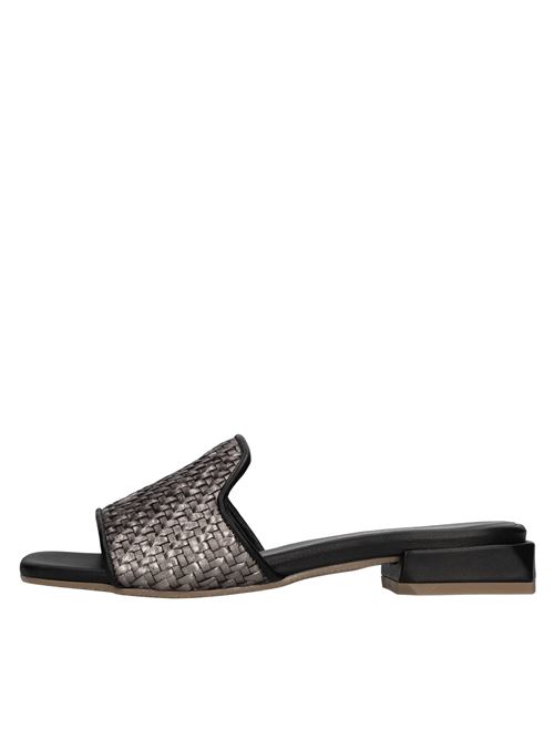 Mules in pelle LORENZO MARI | SAMU MAG 20 INTRECCIO LAMINATOCANNA DI FUCILE